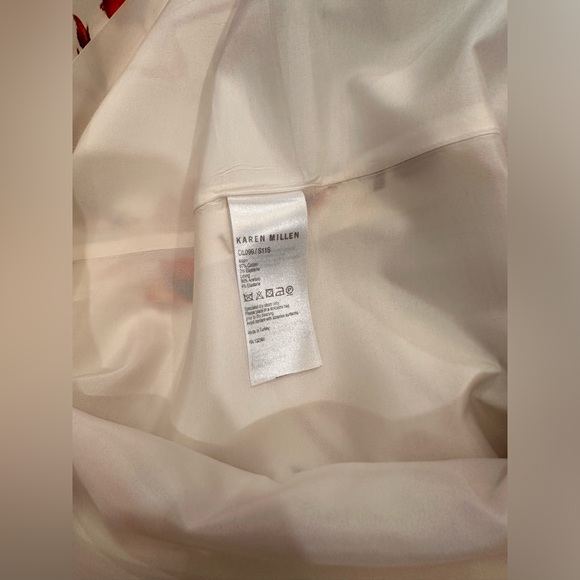 Gorgeous Karen Millen tulip shaped dress with red flowers - Picture 13 of 16